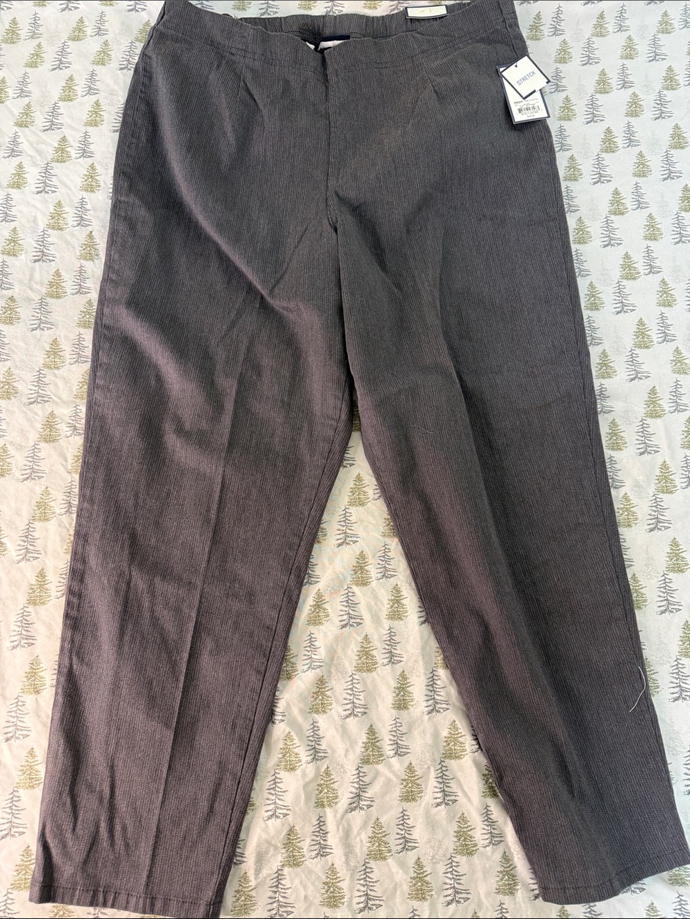 croft & barrow Charcoal Gray Women's Straight-Leg Pants
